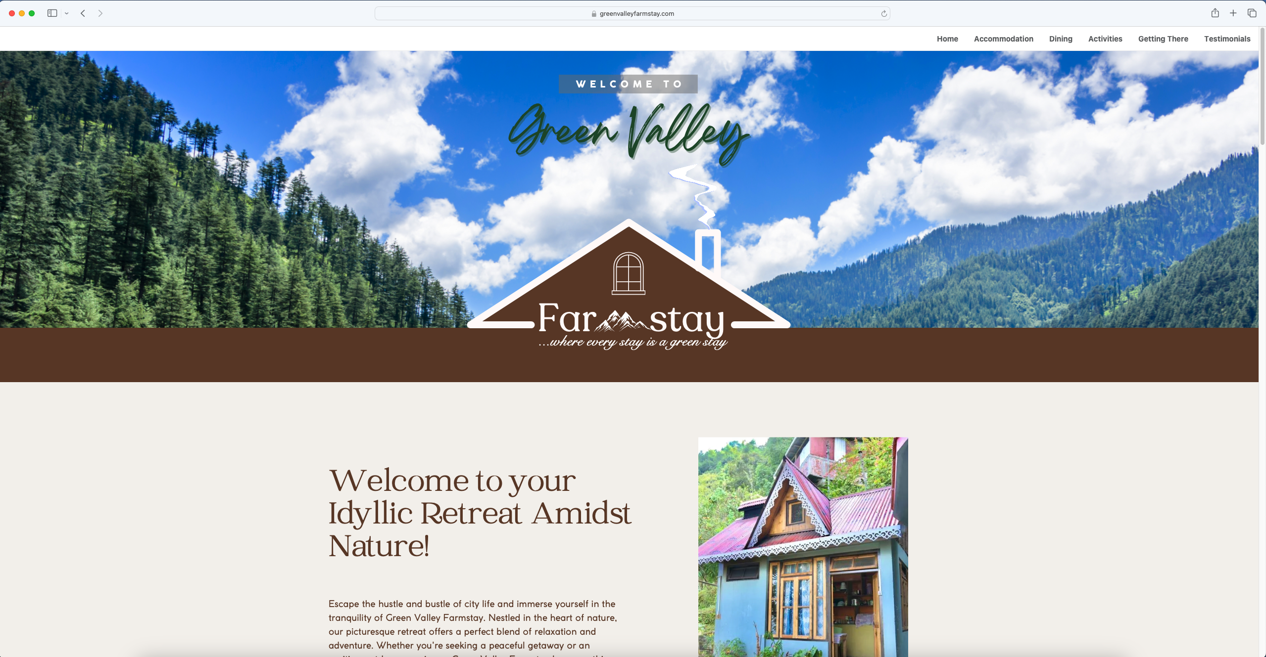 greenvalleyfarmstay.com